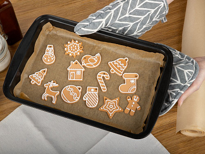 Мини-подвеска «Пряник», 3D-печать на заказ, колокольчик