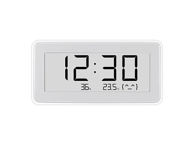Часы термогигрометр Xiaomi Temperature and Humidity Monitor Clock (Белый)
