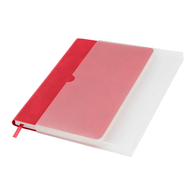 Ежедневник Верона (Verona) недатированный, красный