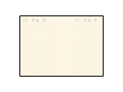 Ежедневник недатированный А5 Trend