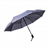 Зонт LONDON складной, автомат; темно-серый; D=100 см; 100% полиэстер - Фото 1