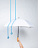 Автоматический зонт-трость с бамбуковой рукояткой Impact из RPET AWARE™, d103 см  - Фото 4