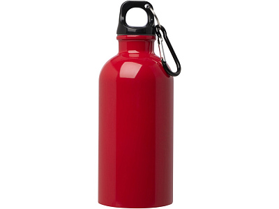 Одностенная бутылка для воды с карабином Oregon, 400 мл