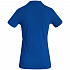 Рубашка поло женская Safran Timeless ярко-синяя - Фото 2