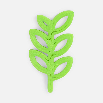 Подвеска Flora 3D-печать на заказ лист рябины Подвеска Flora 3D-печать на заказ лист рябины