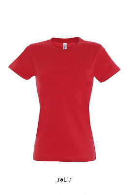 Фуфайка (футболка) IMPERIAL женская,Красный L (Красный)