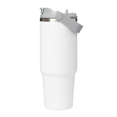 Термокружка вакуумная Монтана (Montana), белая