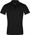 Рубашка поло мужская Perfect Men 180 черная - Фото 1