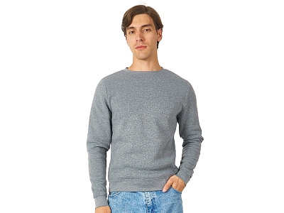 Толстовка London мужская (Серый меланж) Толстовка London мужская (Серый меланж)