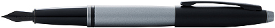 Перьевая ручка Cross Calais Matte Gray and Black Lacquer, перо F