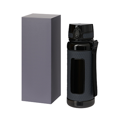 Бутылка для воды Vector, черная