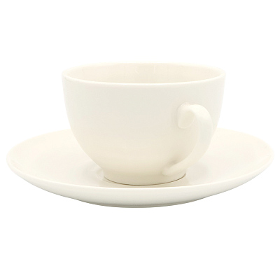 Чайная пара Swan, белая