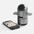 Bluetooth-колонка с беспроводной зарядкой Droid, серая - Фото 5