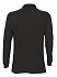 Рубашка поло мужская с длинным рукавом Star 170, черная - Фото 2