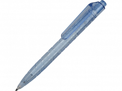 Ручка шариковая PET из переработанных бутылок (Голубой/синий)