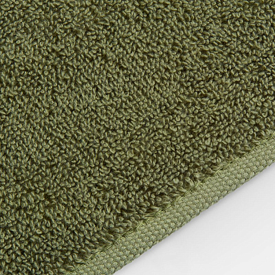 Полотенце махровое Terrychic XL, зеленое