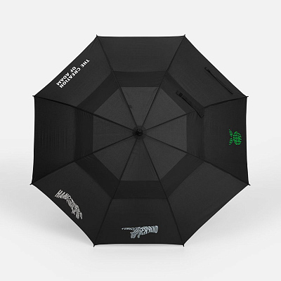 Зонт-трость Dome Double, черный