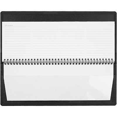 Планинг Grade на заказ, недатированный, черный