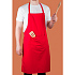 Фартук "Chef", оранжевый, красный - Фото 2