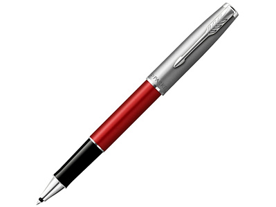 Ручка роллер Parker Sonnet (Красный, черный, серебристый)