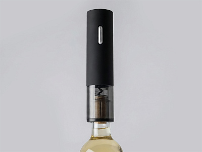 Электрический штопор Corkoff, софт-тач (Чёрный)