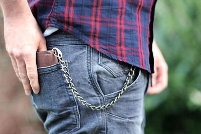 Бумажник KLONDIKE «Tim Truck», натуральная кожа в светло-коричневом цвете, 11,5 х 12,5 х 3 см