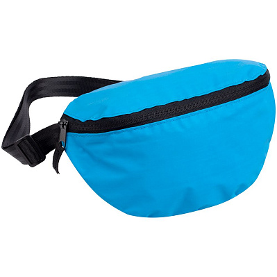 Поясная сумка Manifest Color из светоотражающей ткани, синяя (Синий)