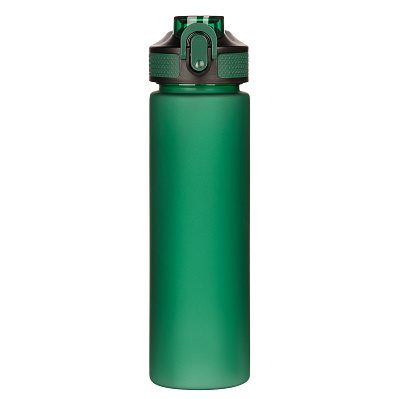 Бутылка для воды Flip, темно-зеленая (Зеленый)