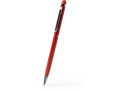 Ручка-стилус металлическая шариковая BAUME (Красный)