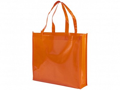 Ламинированная сумка для покупок (Оранжевый)