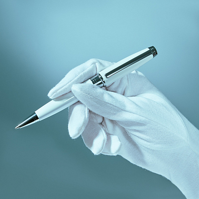 Шариковая ручка Soprano, белая