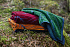 Полотенце In Leaf, большое, синее с бордовым - Фото 9