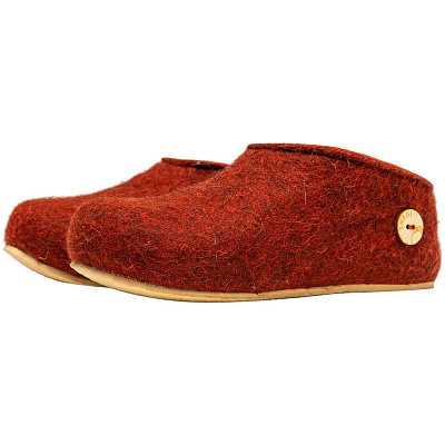 Домашние валенки Cant, синие (василек) (Коричневый)