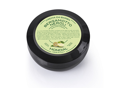 Крем для бритья TABACCO VERDE с ароматом зелёного табака, 75 мл (Черный)