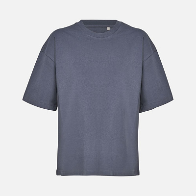 Футболка оверсайз женская Boxy Women, бежевая (льняная) (Графит)