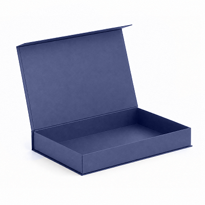 Складная коробка FlipTop (24х35х4 см), синий