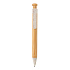 Бамбуковая ручка с клипом из пшеничной соломы - Фото 2