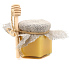 Мед натуральный цветочный с ложкой для меда, 140 г - Фото 1