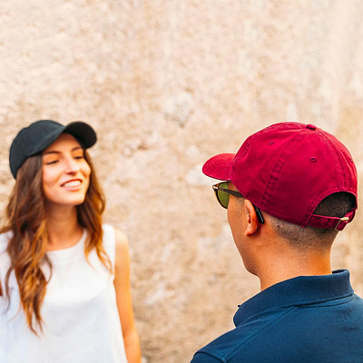 Бейсболка GROOVY, 6 клиньев, металлическая застежка