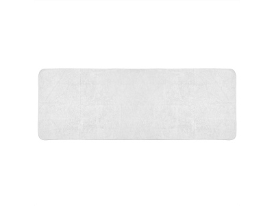 Спортивное полотенце Келси с чехлом (Белый)