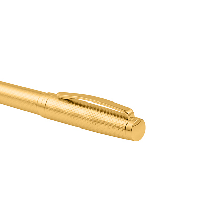Ручка перьевая Pierre Cardin GOLDEN. Цвет - золотистый.Упаковка B-1
