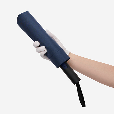 Зонт обратного сложения Olymp, синий