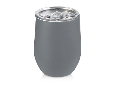 Термокружка Vacuum mug C1, soft touch, 370 мл (Средне-серый)