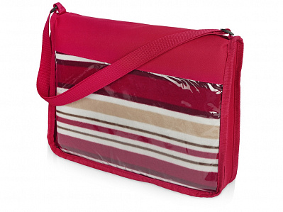 Плед для пикника Junket в сумке (Красный)