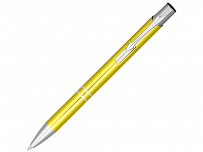 Ручка металлическая шариковая Moneta с анодированным покрытием (Золотистый)