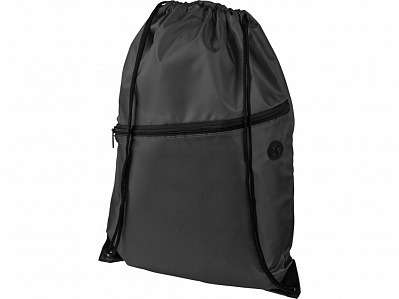 Рюкзак Oriole с карманом на молнии (Черный)