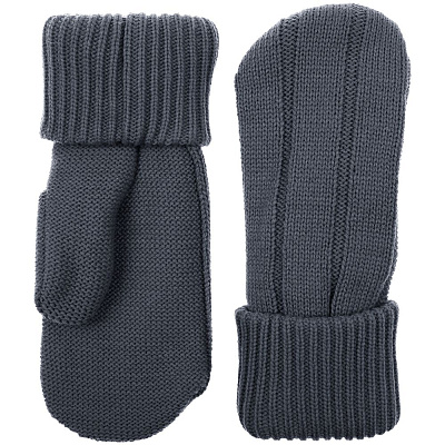 Варежки Knit Beat, темно-синие (Серый)