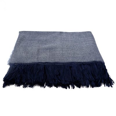 Плед полушерстяной COMFORT, серый 