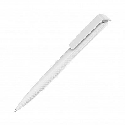 Ручка шариковая TRIAS CARBON  (Белый)