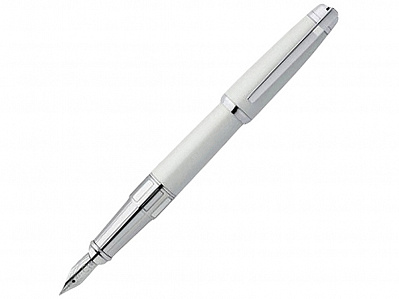 Ручка перьевая Caprice (Белый, серебристый)